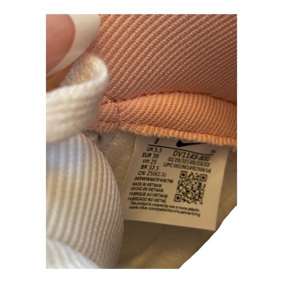 Nike Dunk High 1985 Arctic Orange Denim Sneaker DV1143-800 Womens Size US 8 - Picture 9 of 16